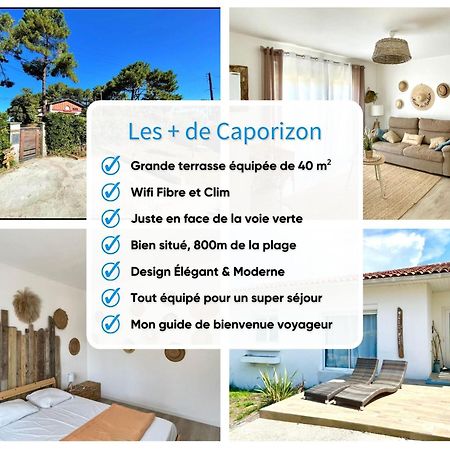 Caporizon-Villa Courant-Terrasse-Proche Plage Mimizan-Plage Εξωτερικό φωτογραφία